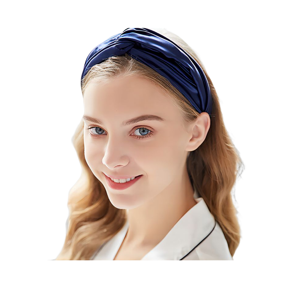 Bentite din satin bentita turban matasoasa pentru femei fete accesoriu infasurare par